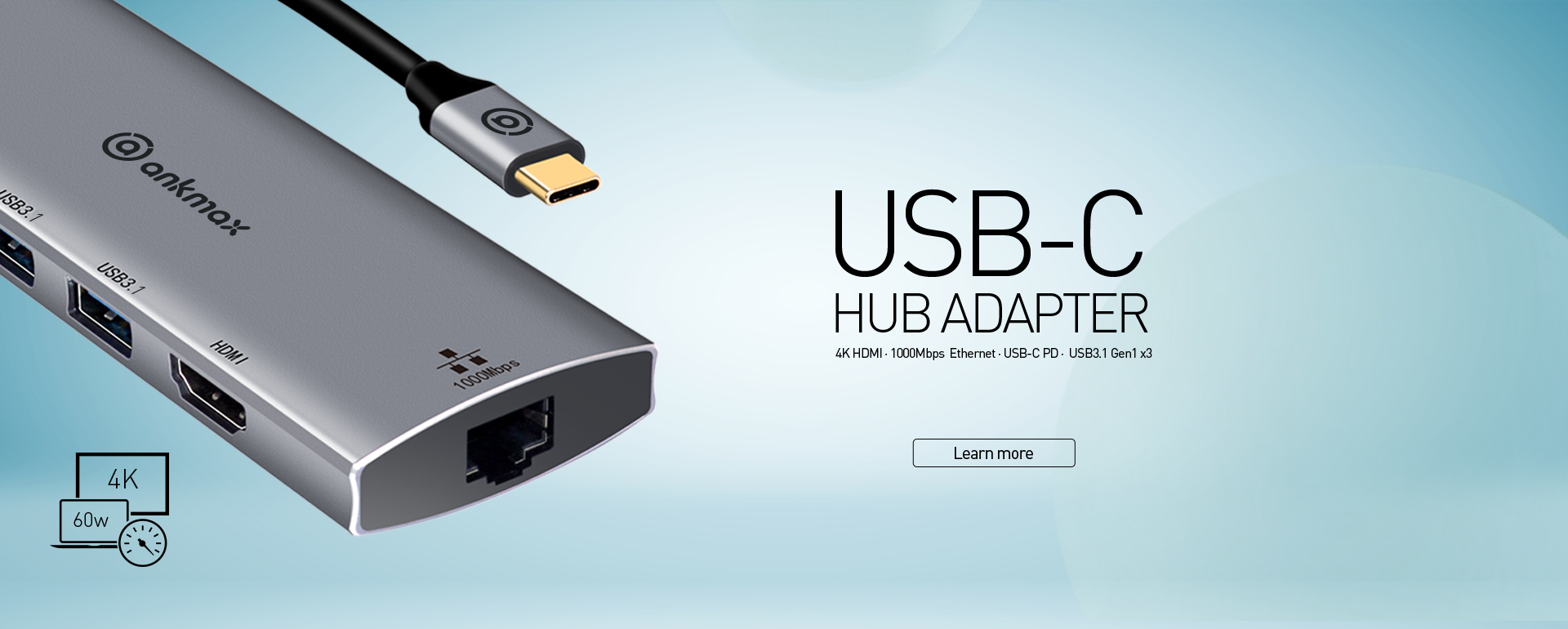 USB C HUB 6-IN-1 P631HG