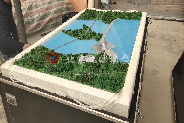 乌干达伊辛巴水电站沙盘模型-乌干达伊辛巴水电站沙盘模型-1