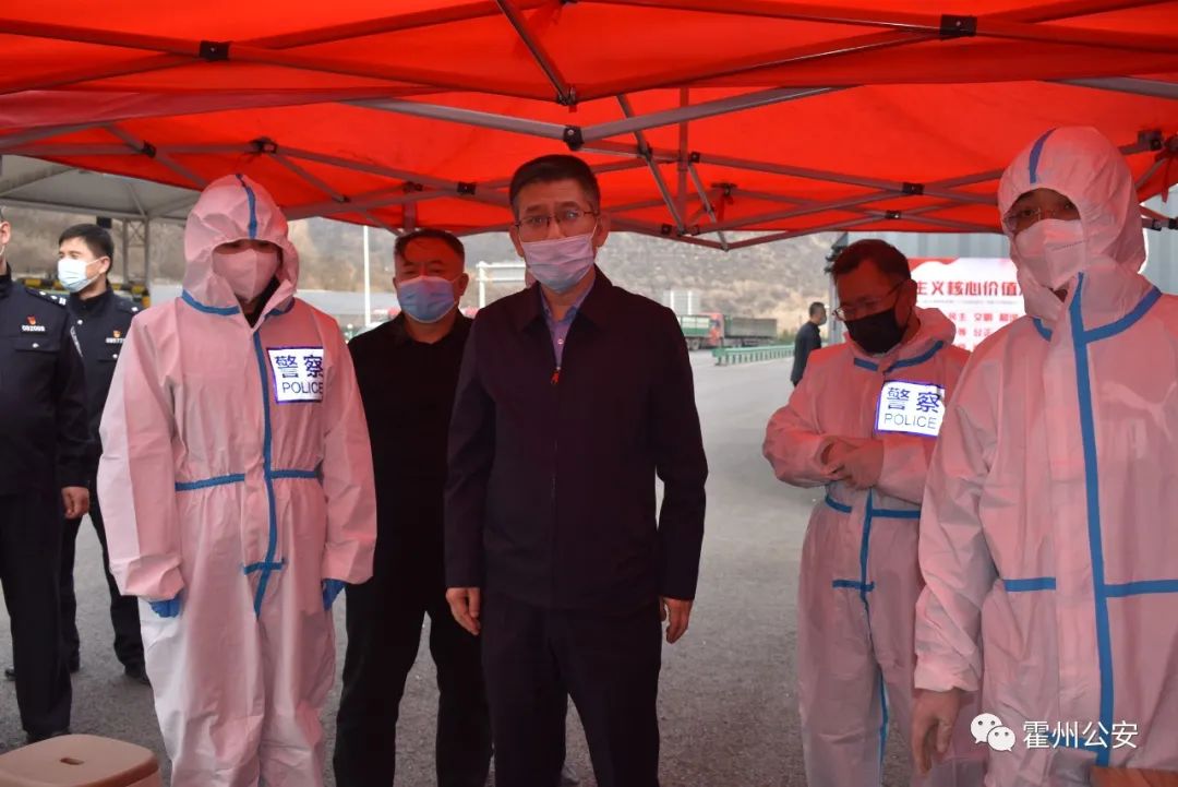 张强强同志一行先后深入108国道什林口,霍州西高速口,iu酒店,星艺佳