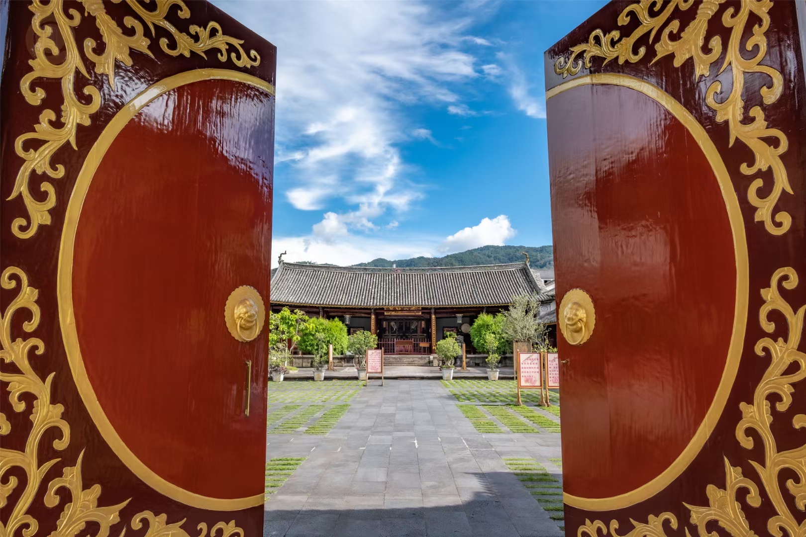 全国重点文物保护单位"南甸宣抚司署"修缮工程顺利完工-云南建川古建