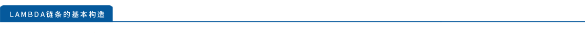 Lambda链条的基本构造
