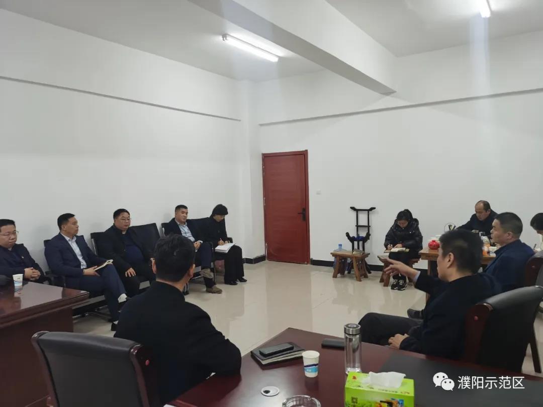 示范区孟村整村拆迁安置攻坚指挥部召开工作推进会-濮阳示范区管委会