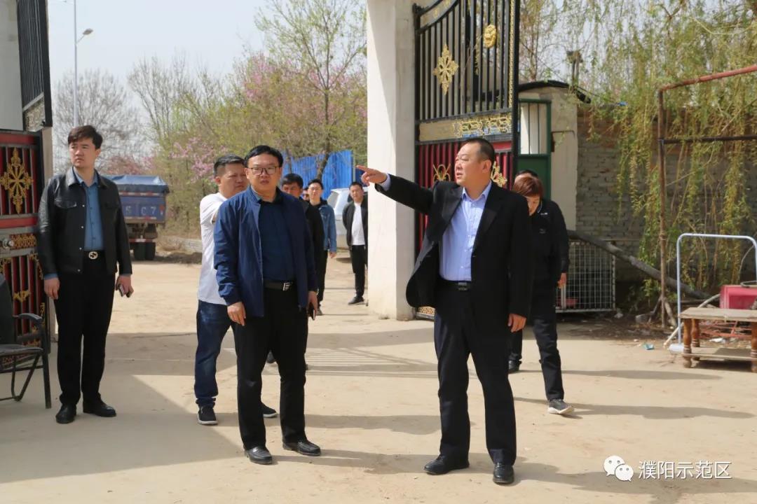 孔伟到违建拆除现场督导调研-濮阳示范区管委会