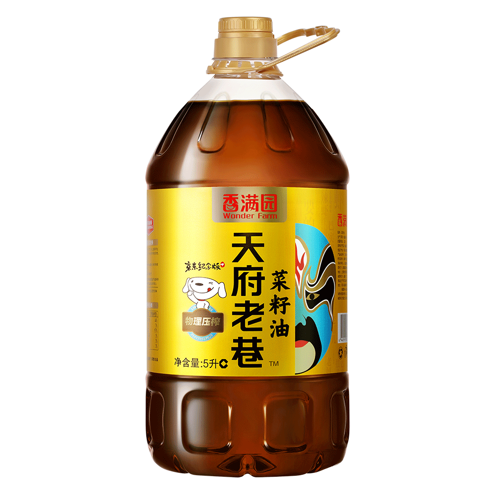 香满园天府老巷菜籽油