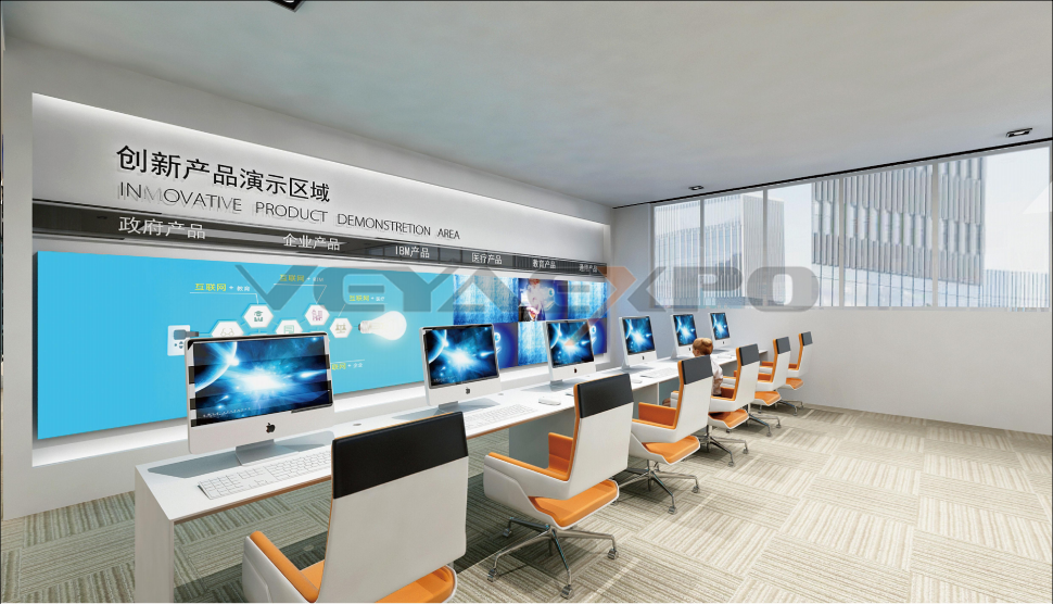上海互软集团展馆设计-4