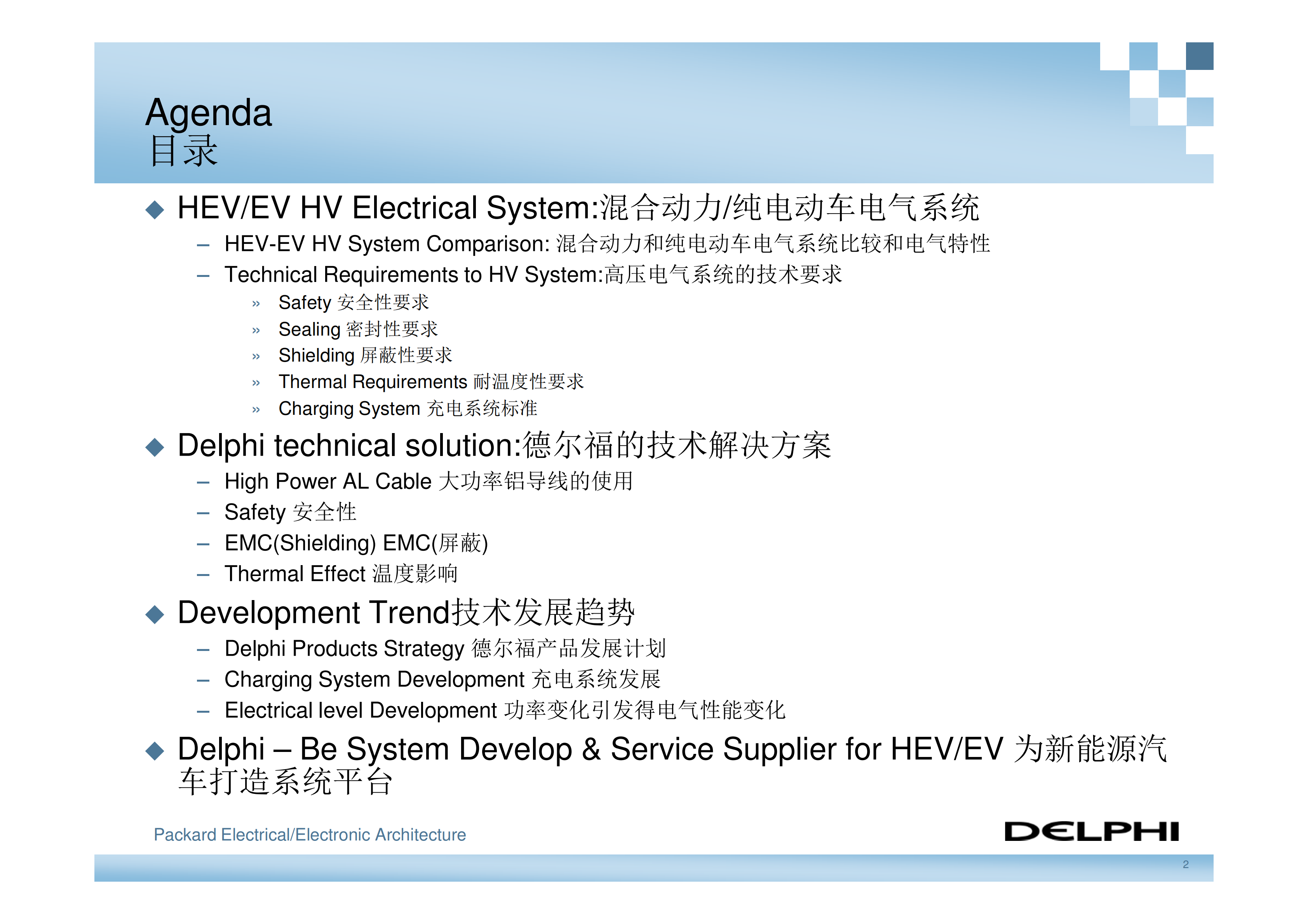 德尔福-新能源汽车高压电气系统架构_01