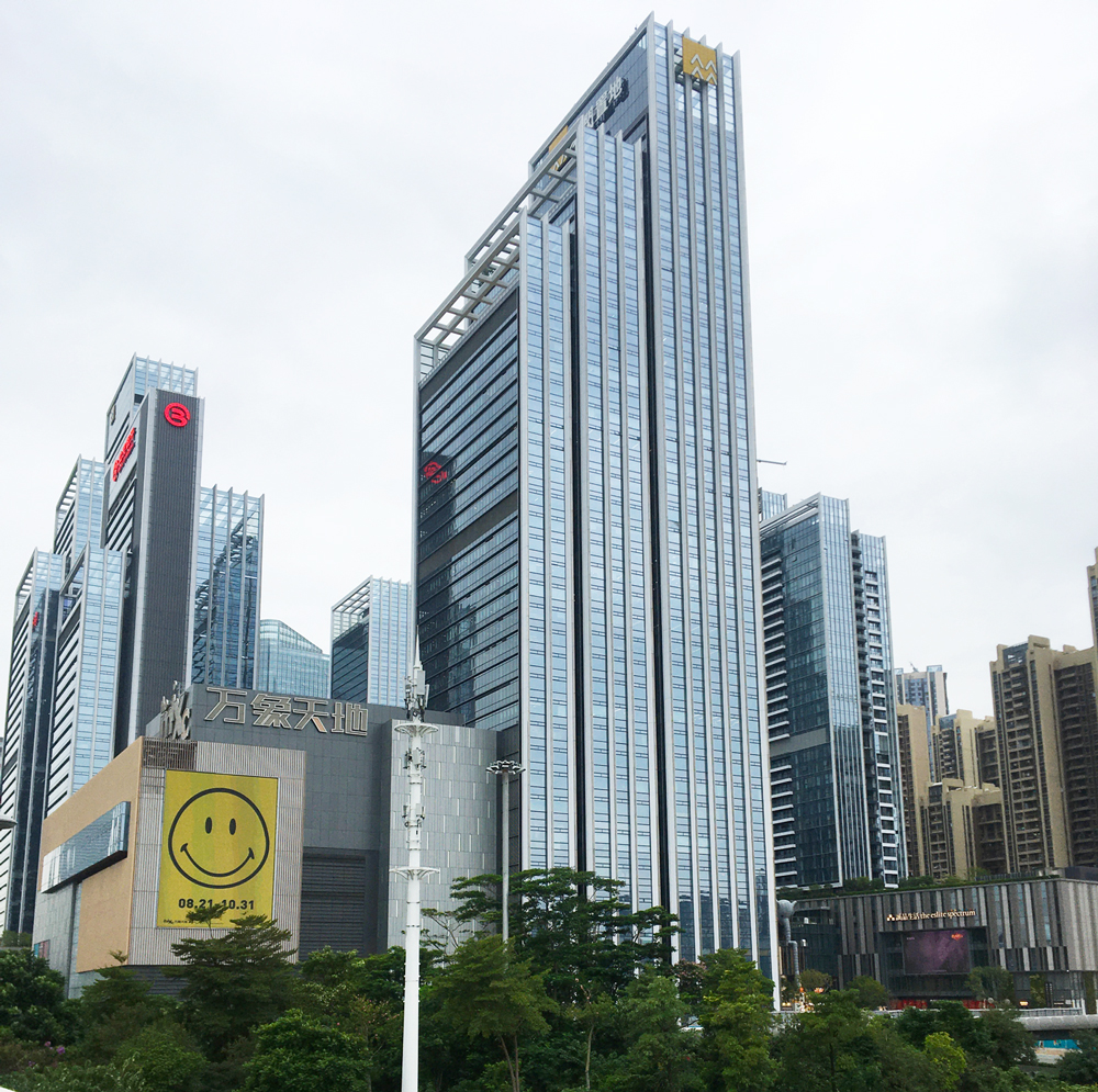 深圳华润置地大厦亚马逊亚马逊办公楼三期水泥质感漆项目 广东浮斐尼创意科技有限公司