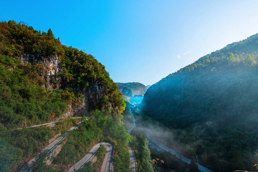 乌龙山大峡谷