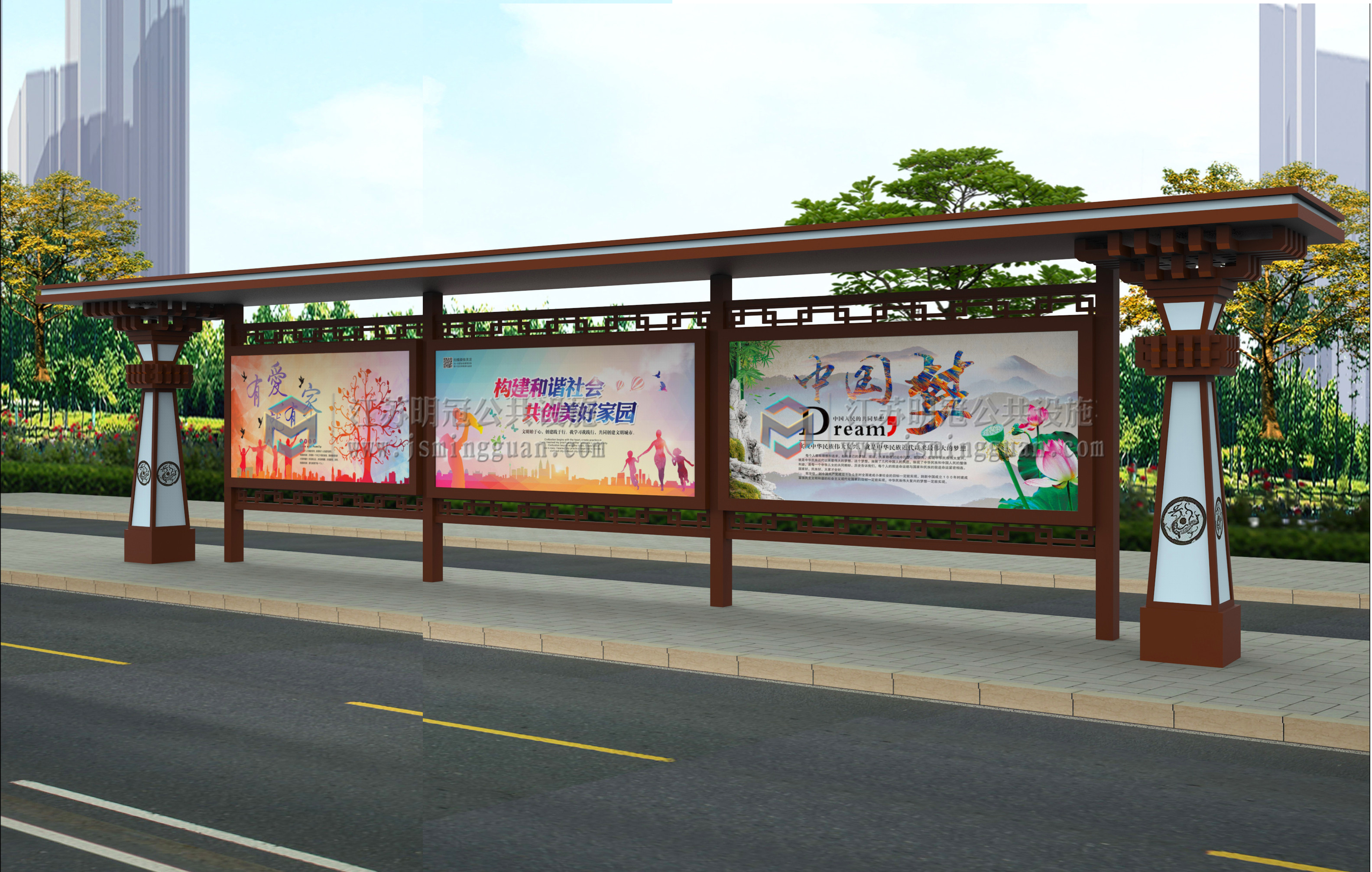 特色公交站台-018