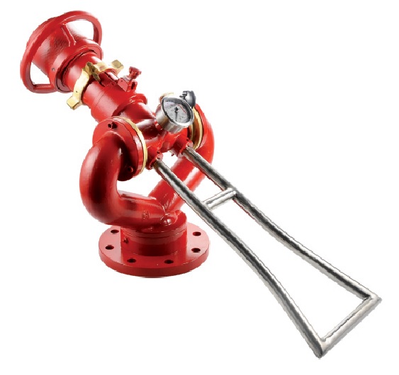 DUCTILE IRON FLOW RATE ADJUSTABLE WATER FIRE MONITOR-NANAN MINTAI FIRE ...
