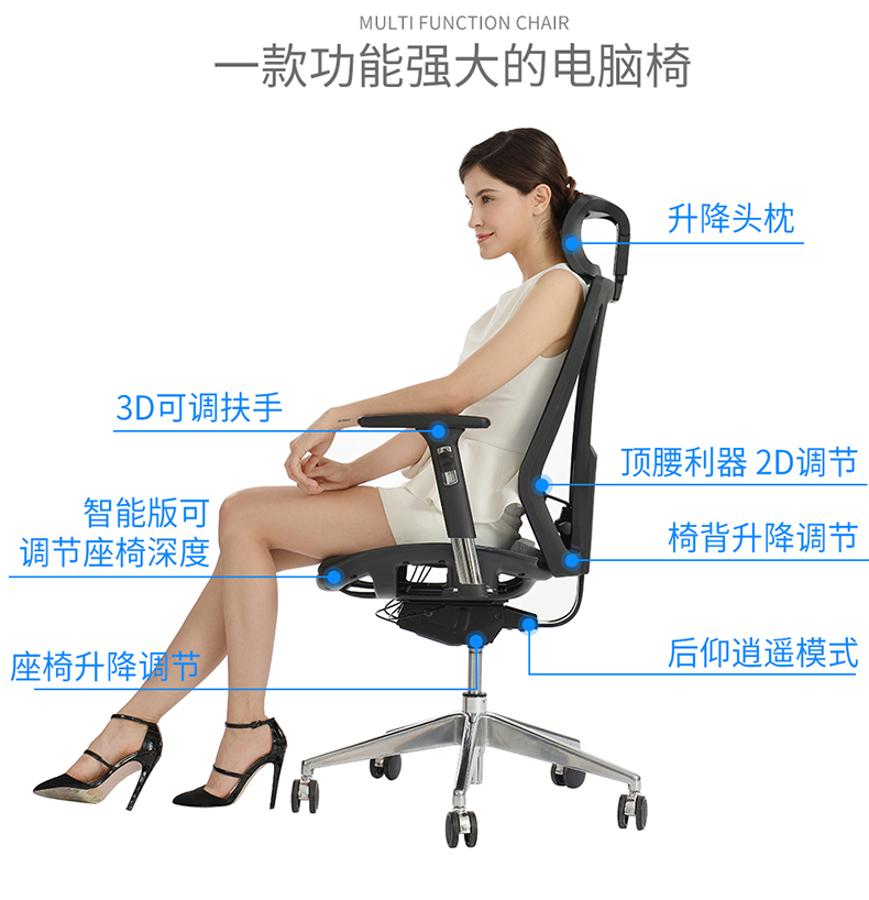 拯救你的不当坐姿:达宝利DY607人体工学电脑椅快速体验-20200319_104146_063