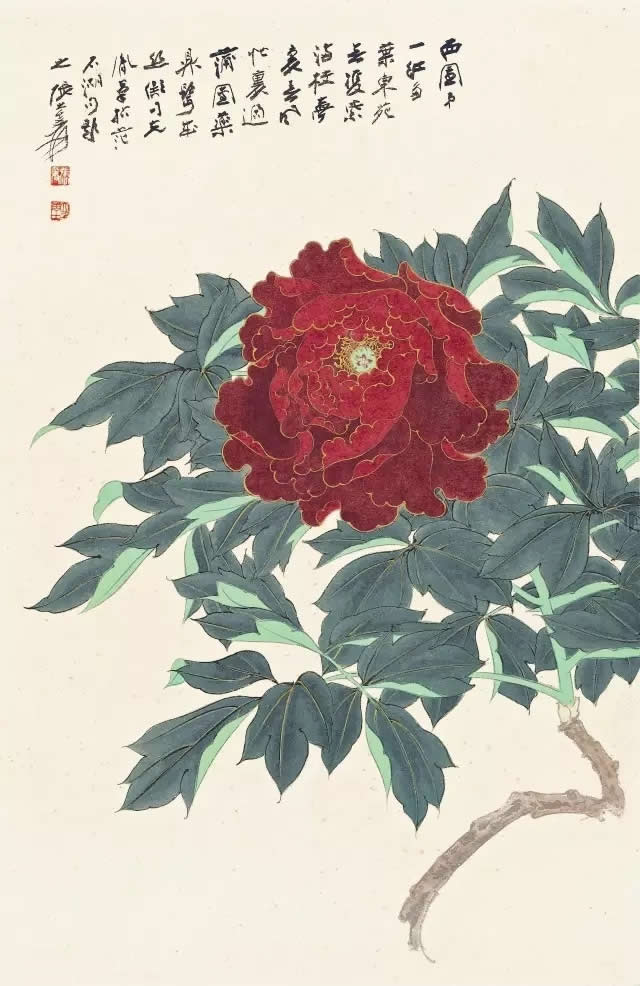 2017年张大千拍卖超千万的作品欣赏