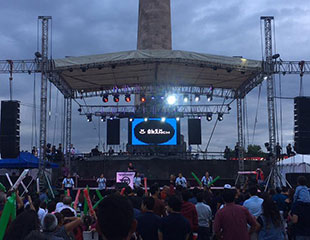 P6.25 outdoor HD LED rental screen Installed in Jalisco