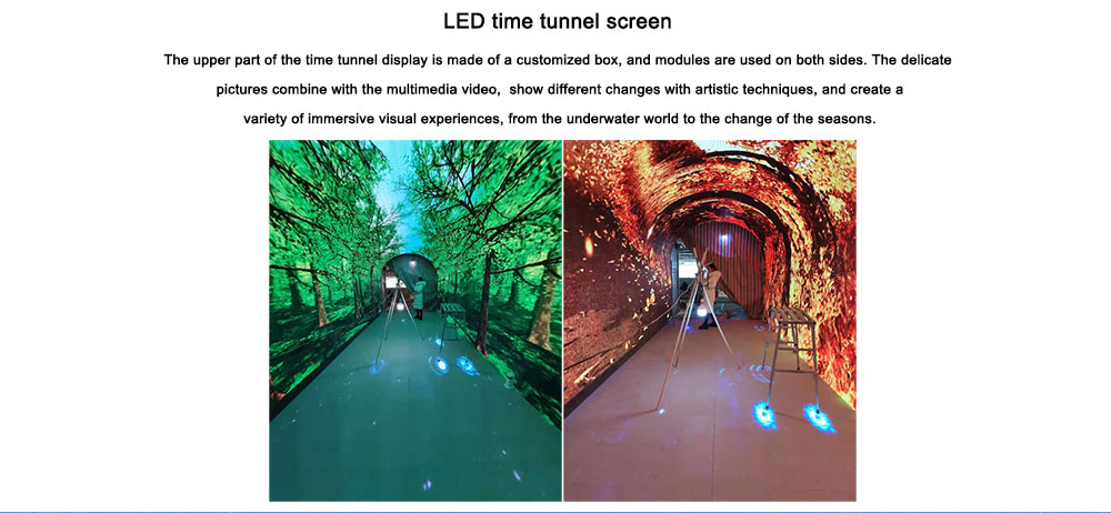 LED time tunnel screen 01