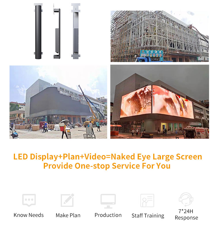 3D Naked Eye  LED Display screen