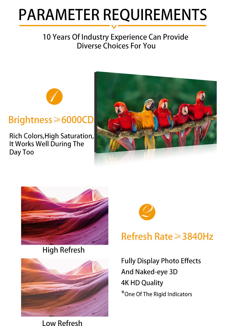3D Naked Eye  LED Display screen