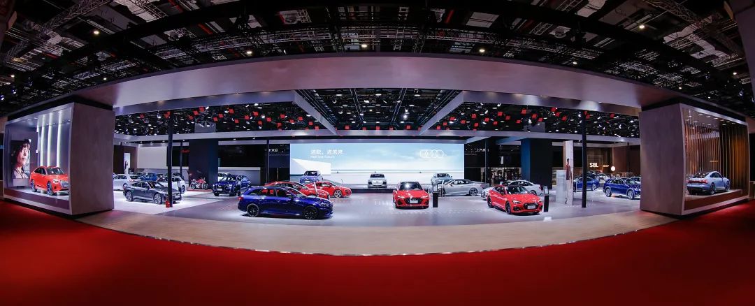 2021 上海国际车展 奥迪展台