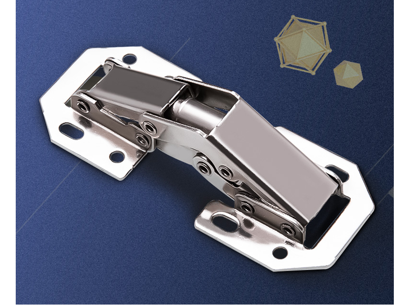 海蒂诗90度铰链转角橱柜衣柜门飞机合页烟斗平开门胶链