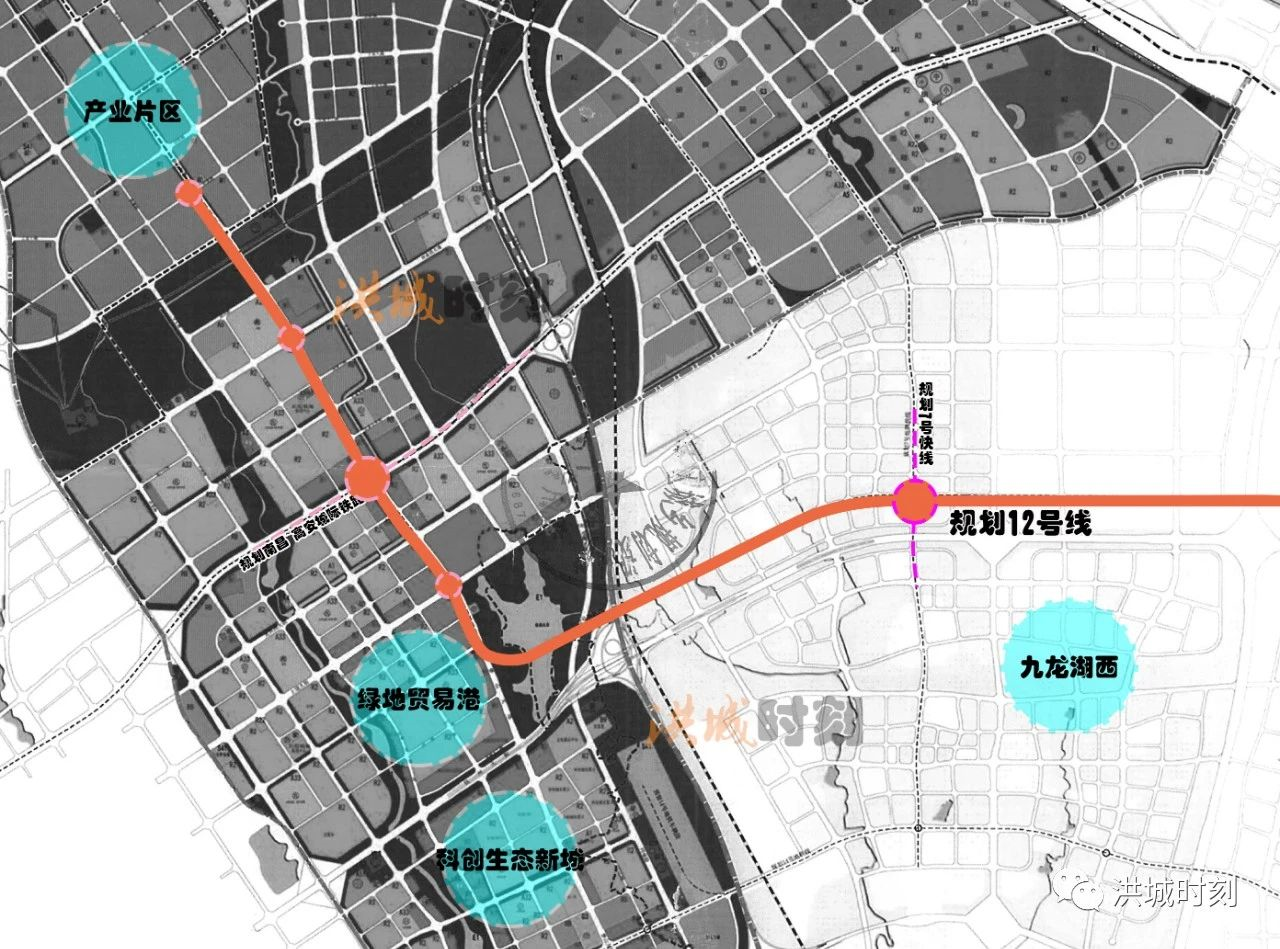 南昌九望新城惊现3条地铁