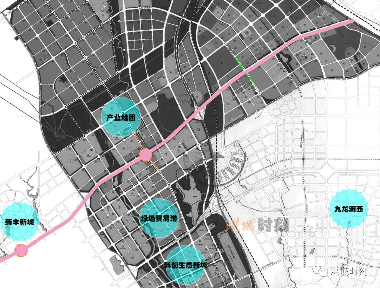 南昌九望新城惊现3条地铁