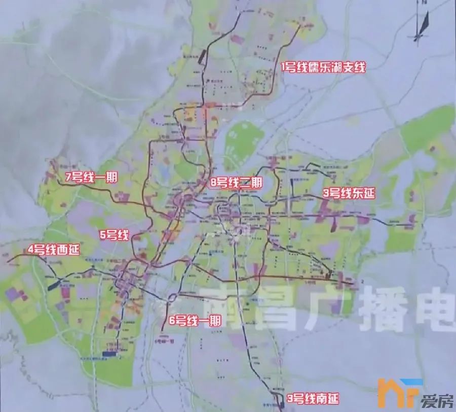 南昌地铁5号线列入二期规划未有3号线南延