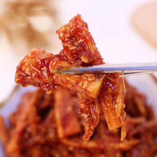 延边特产朝鲜族传统加工泡菜香辣牛蹄筋-吉林省隆明进出口贸易有限