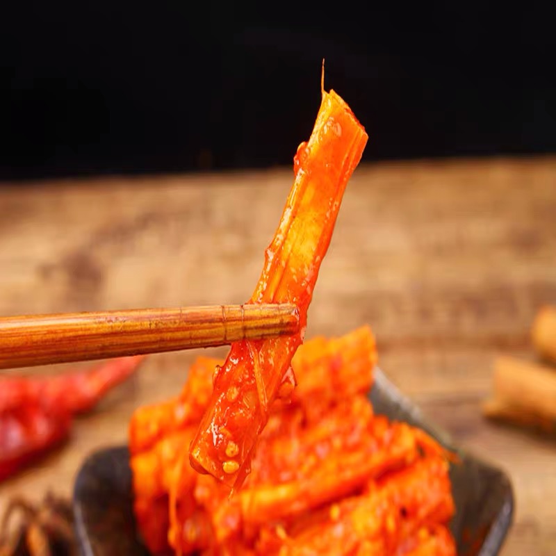 延边特产朝鲜族传统加工泡菜香辣牛蹄筋-吉林省隆明进出口贸易有限