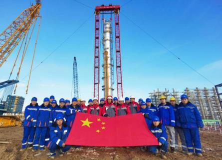 突击队员在哈萨克斯坦圆满完成施工任务