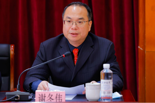 国家市场监管总局发展研究中心副主任谢冬伟在“3.15消费安全工程” 启动仪式上致辞