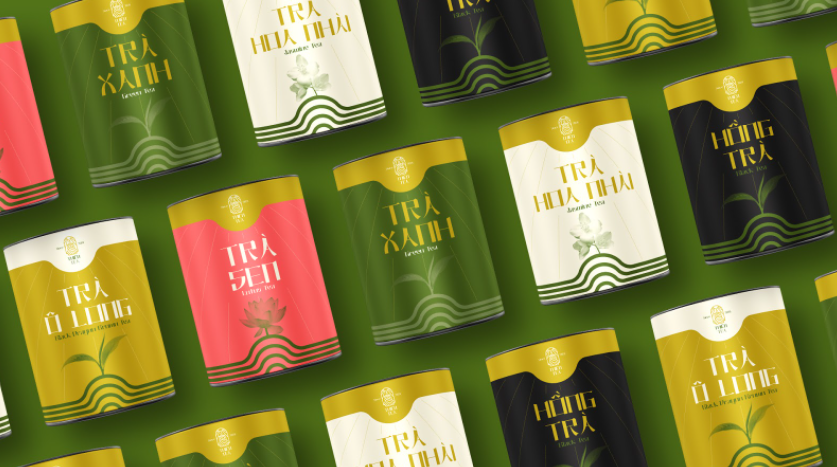 天茶 - 越南茶包装设计