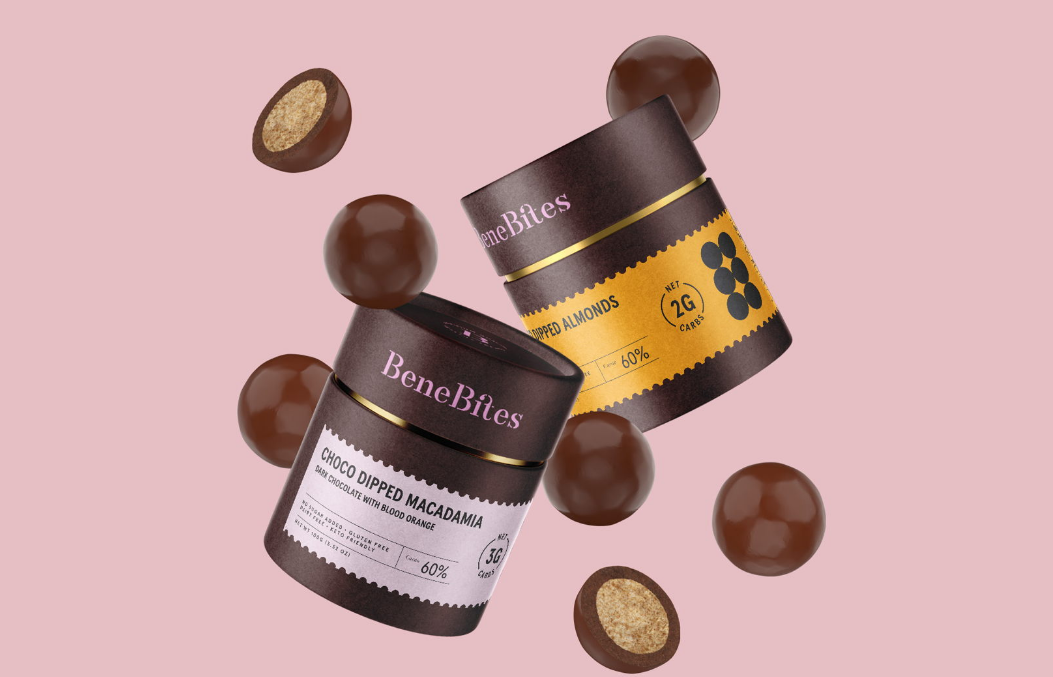 Benebites杏仁榛子和澳洲坚果包巧克力包装设计8