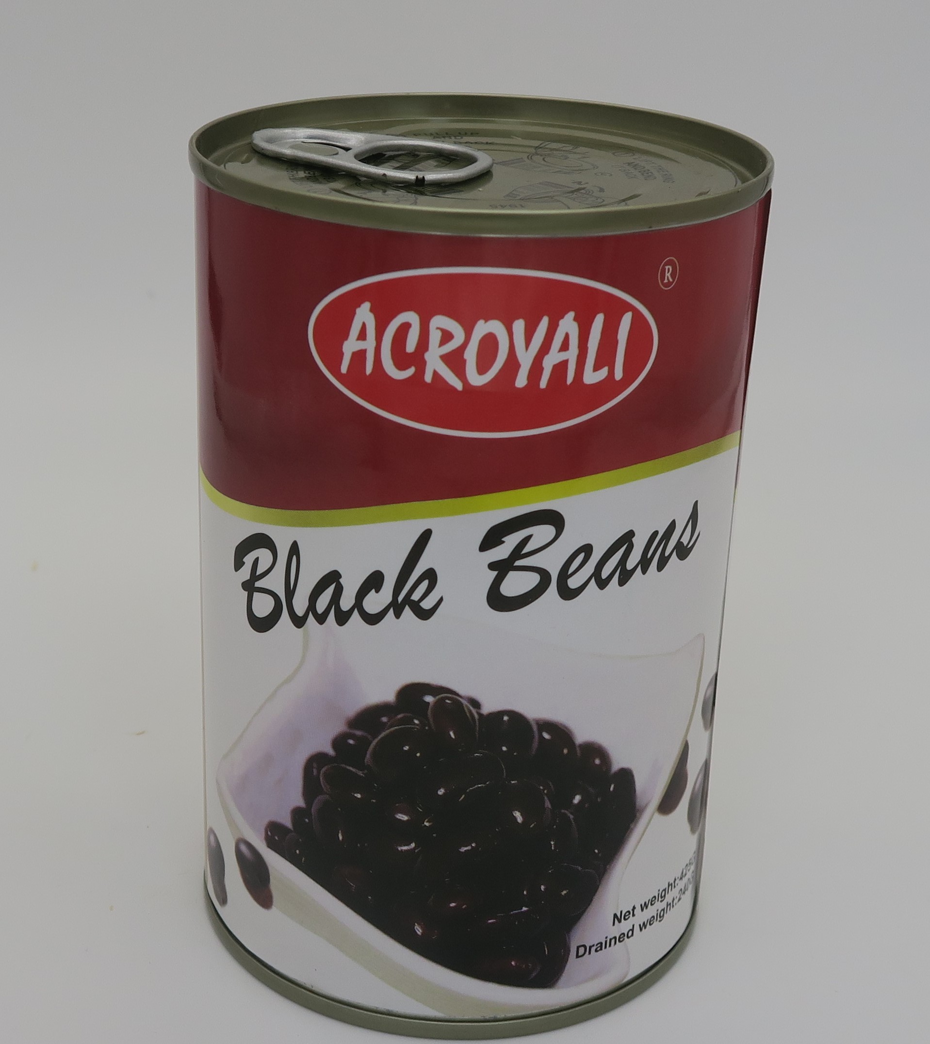 canned black beans