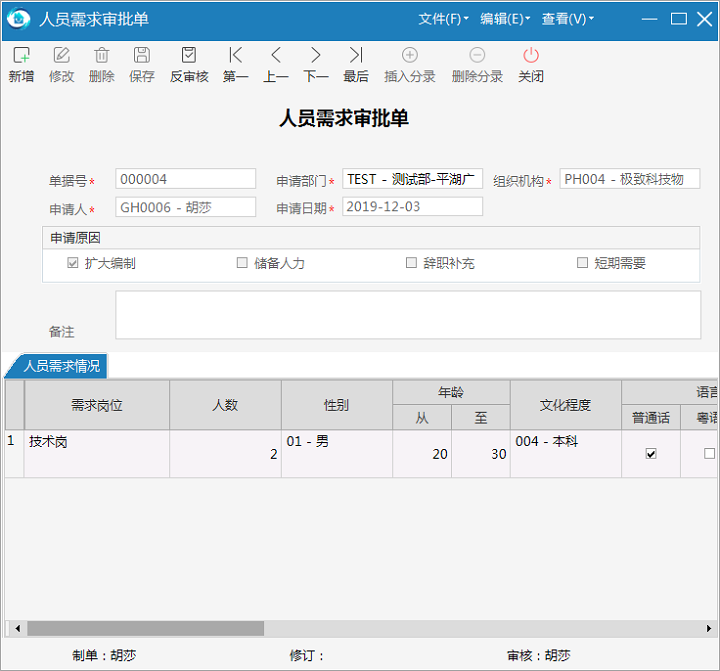 极致物业管理系统审批进行申请资源扩充