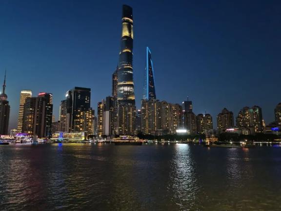 极致科技员工拍摄的上海夜景