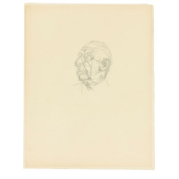 未标题-1_0010_1贾柯梅蒂-1901-196641.2x32.5cm1957年AlbertoGiacometti-IgorStravinsky素描