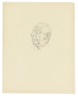 1贾柯梅蒂-1901-196641.2x32.5cm1957年AlbertoGiacometti-IgorStravinsky素描