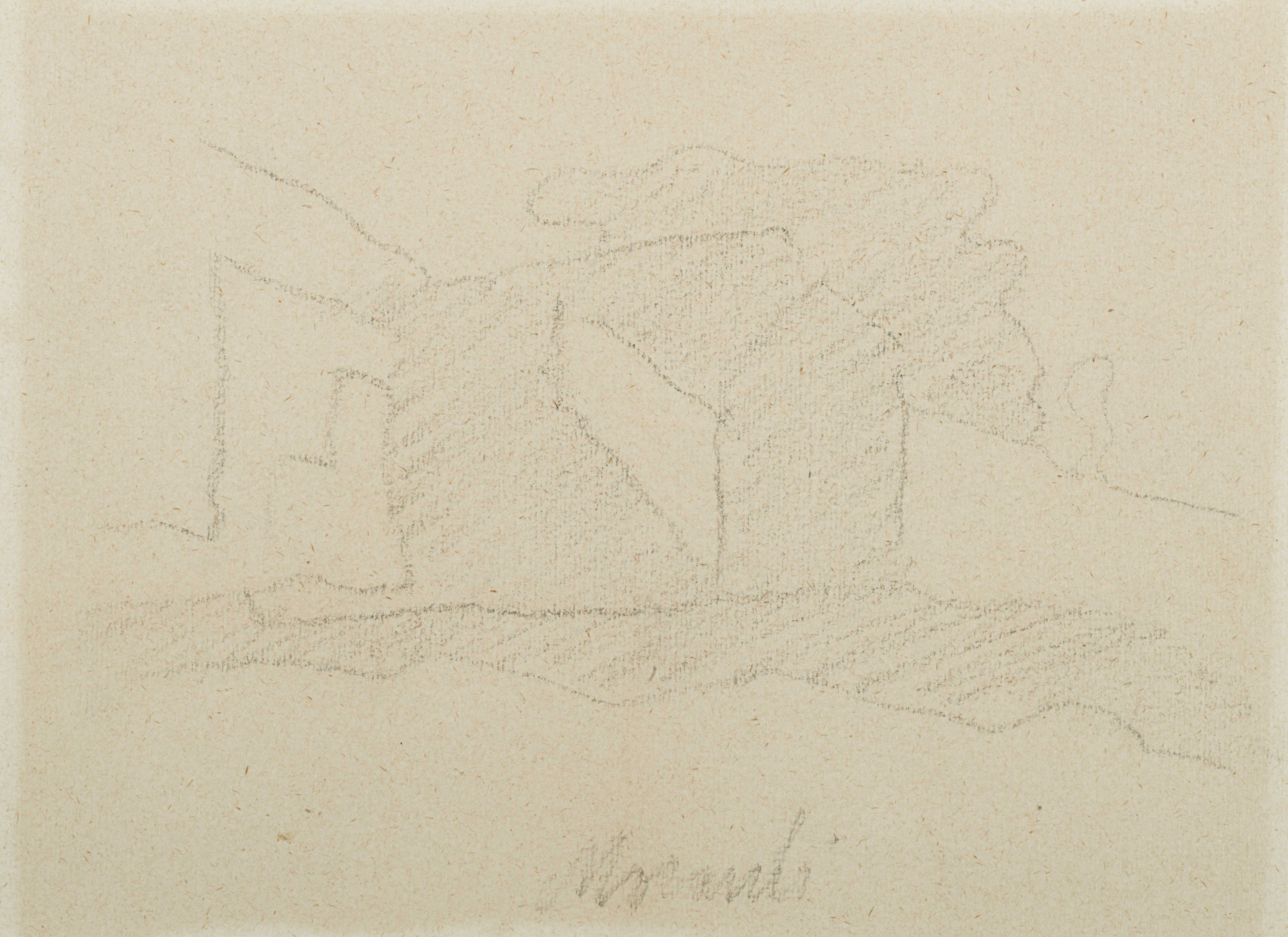 3莫兰迪-1890-196415.5x21cm1961年NaturamortaGiorgioMorandi-Paesaggio素描