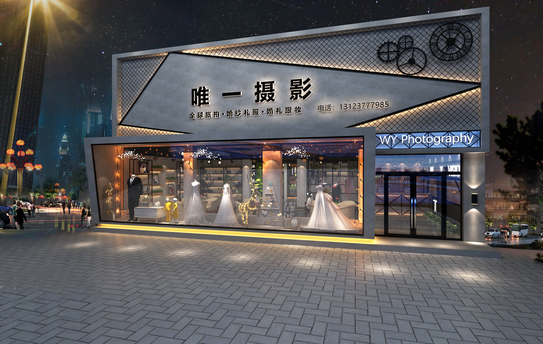 富陽婚紗攝影店設計_旅拍館裝修_專業婚慶機構裝修公司_工匠派設計