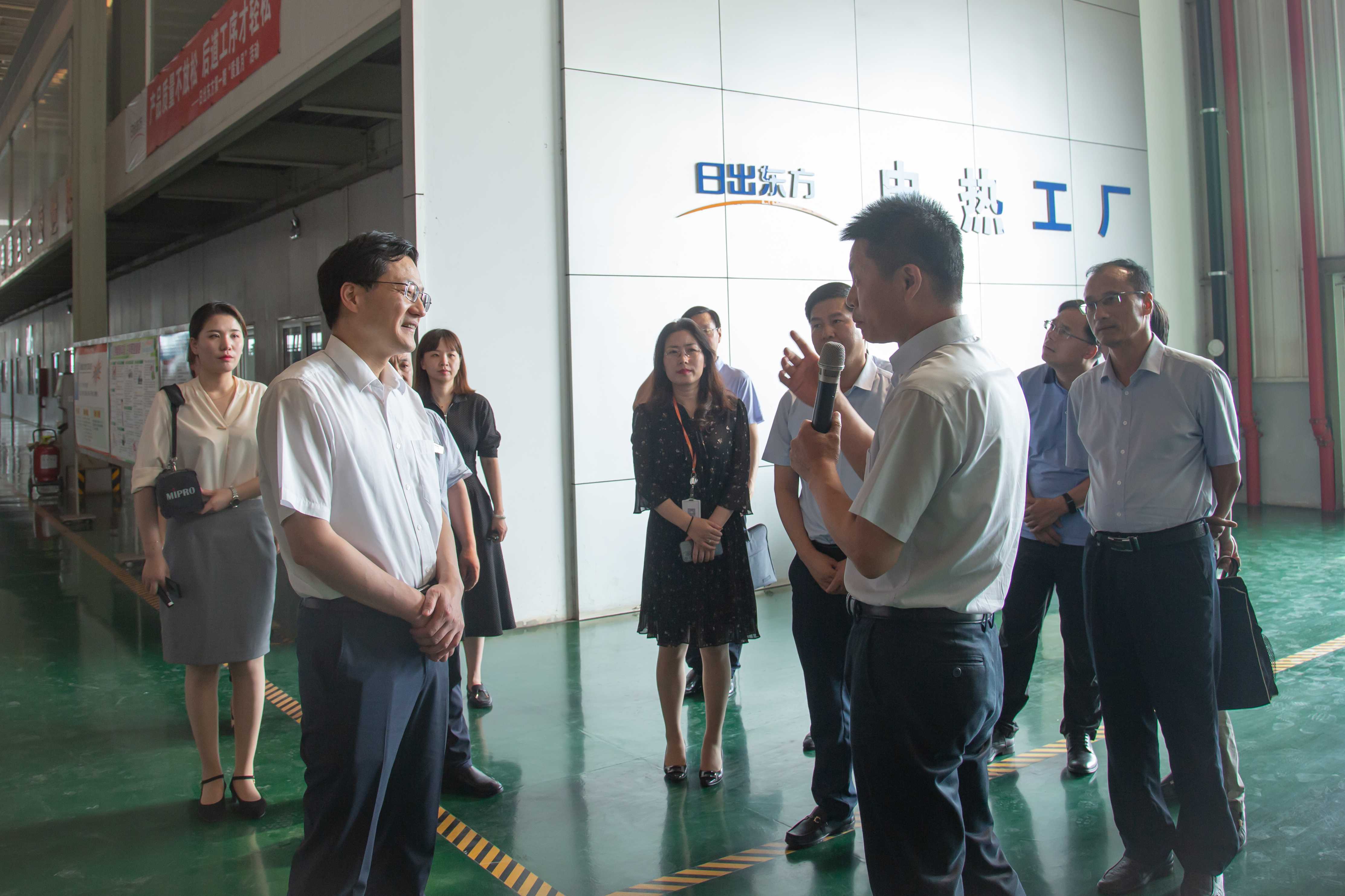 江苏省纪委常委,连云港市委常委,纪委书记刘海涛一行莅临我司调研发展