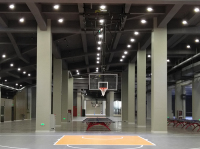 悬空式电动折叠篮球架