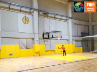 电动悬空折叠篮球架厂家