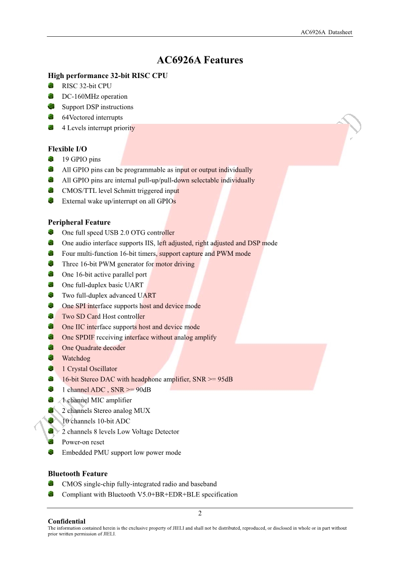 AC6926A Datasheet V1.0-深圳市科普豪电子科技有限公司