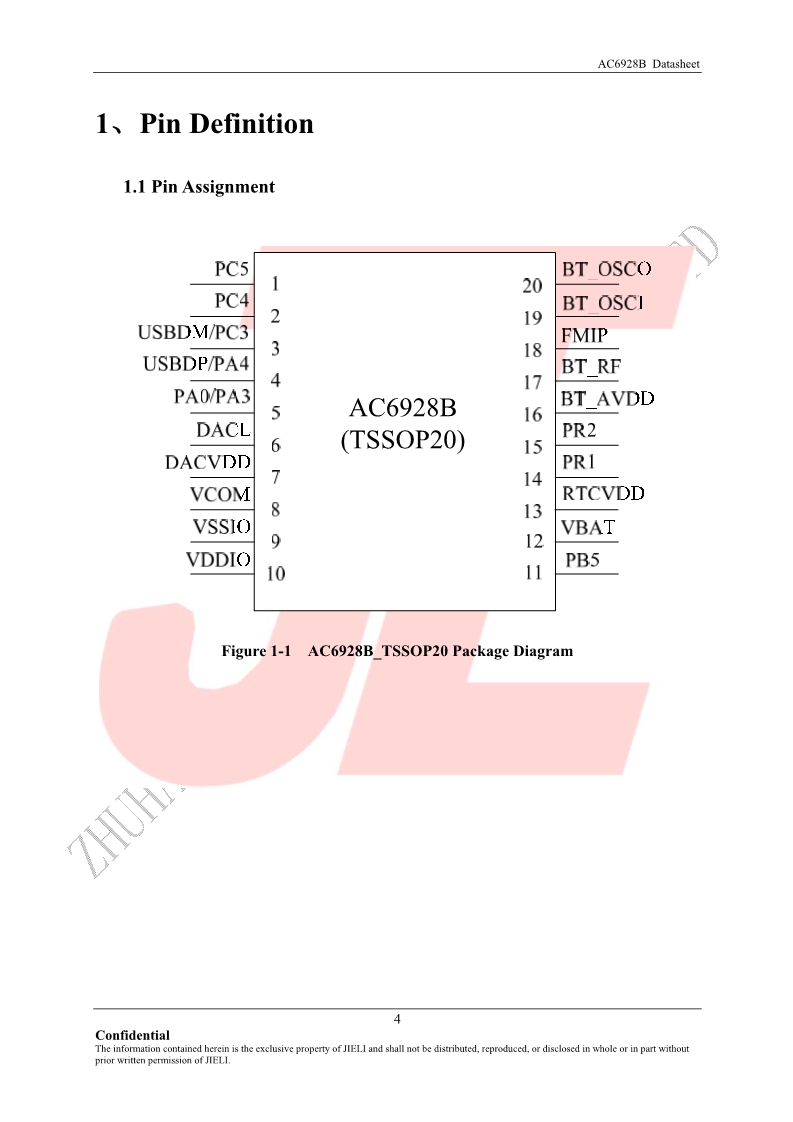 AC6928B Datasheet V1.0-深圳市科普豪电子科技有限公司