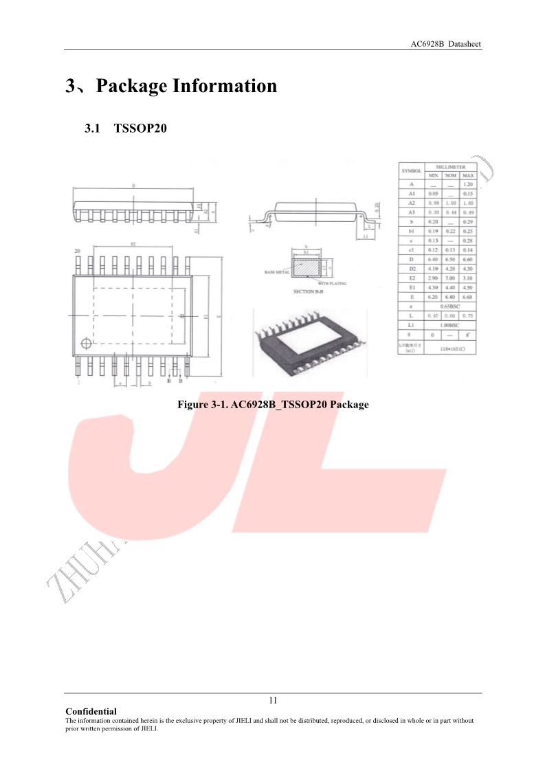 AC6928B Datasheet V1.0-深圳市科普豪电子科技有限公司