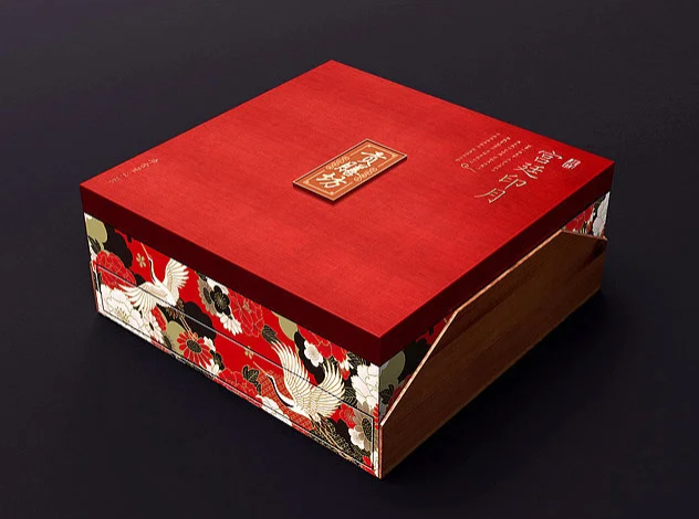 红色包装礼盒