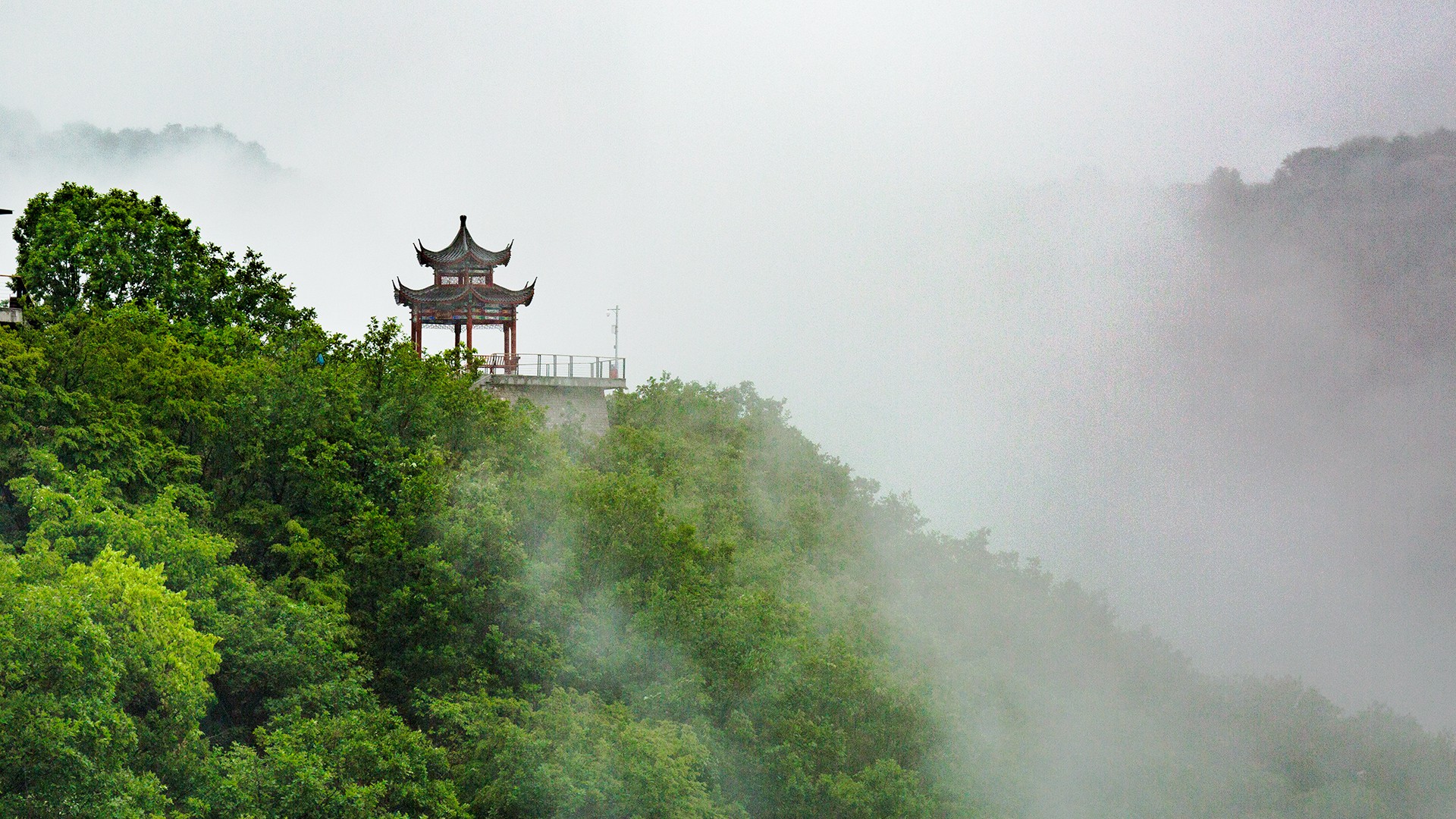 怀柔云蒙山自然风景区图片