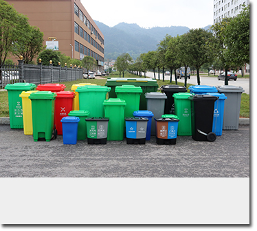 产品展示-塑料分类垃圾桶