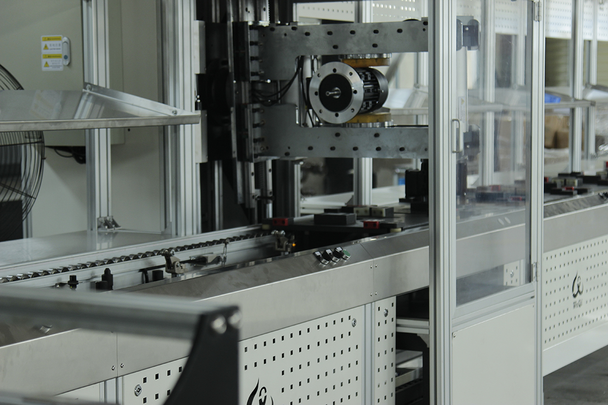 Three-phase motor production line