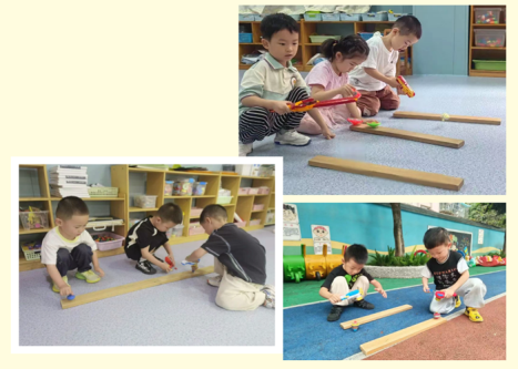 地点四：平衡木上