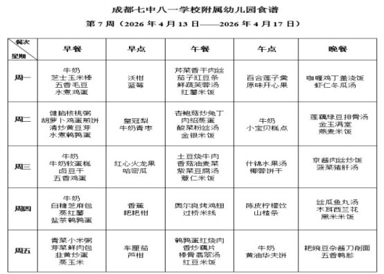 7周
